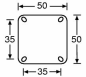 Preview: Swivel & braked wheel castor