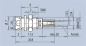 Preview: LED Ø3 mm Metallfassung Innenreflektor, silber