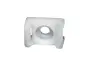 Preview: Befestigungssockel für Kabelbinder, weiss