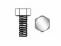 Preview: Polyamide Hex screw M4 x 10 mm, DIN / ISO 4017