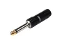 Preview: HICON J63M04, Klinkenstecker 6,3 mm (1/4"), mono, schwarz