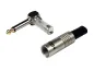 Preview: HICON J63MA01, Jack plug mono, angled, silver
