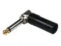 Preview: HICON J63MA04, Jack plug mono, angled, black