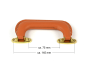 Preview: Handle imitation leather for Guitar Case, brown