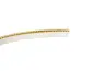 Preview: Piping / Keder medium, gold - 3 x 8 mm - 4 m