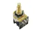 Preview: CTS Potentiometer 500k log, DPDT Long Shaft
