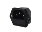 Preview: Power Jack IEC 320 / C14 with fuseholder