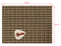 Preview: Grillcloth Fender Black-White-Silver AGED - 90 x 90 cm