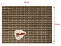 Preview: Grillcloth Fender Black-White-Silver AGED - 120 x 90 cm