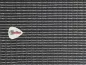 Preview: Grillcloth Fender-Style black / silver - 74 x 100 cm
