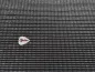Preview: Grillcloth Fender-Style black / silver - 74 x 100 cm