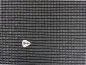 Preview: Grillcloth Fender-Style black / silver - 74 x 100 cm