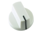 Preview: Knob Classic Pointer - White - Large