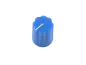 Preview: Knob Fluted Miniatur, blue