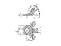 Preview: Soldering Lug M3, 3 lugs, angled - Pack of 5