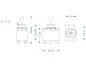 Preview: Toggle Switch DPDT - 2 position ON-ON