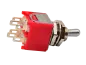 Preview: Miniature Toggle Switche short,  DPDT ON-ON