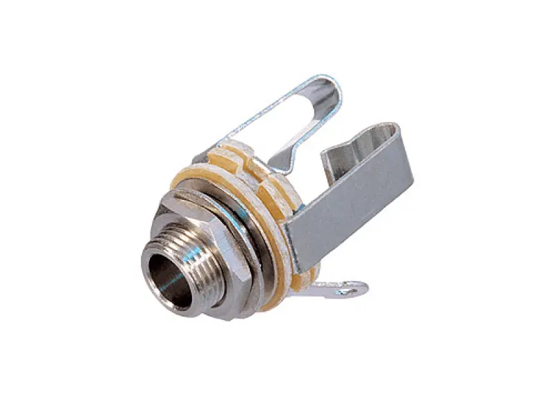 Rean NYS230 - 6,3 mm (1/4") open phone jack, stereo, 3-pole