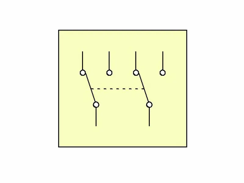 Sub-Miniatur Toggle Switch DPDT - 2 postion ON-ON