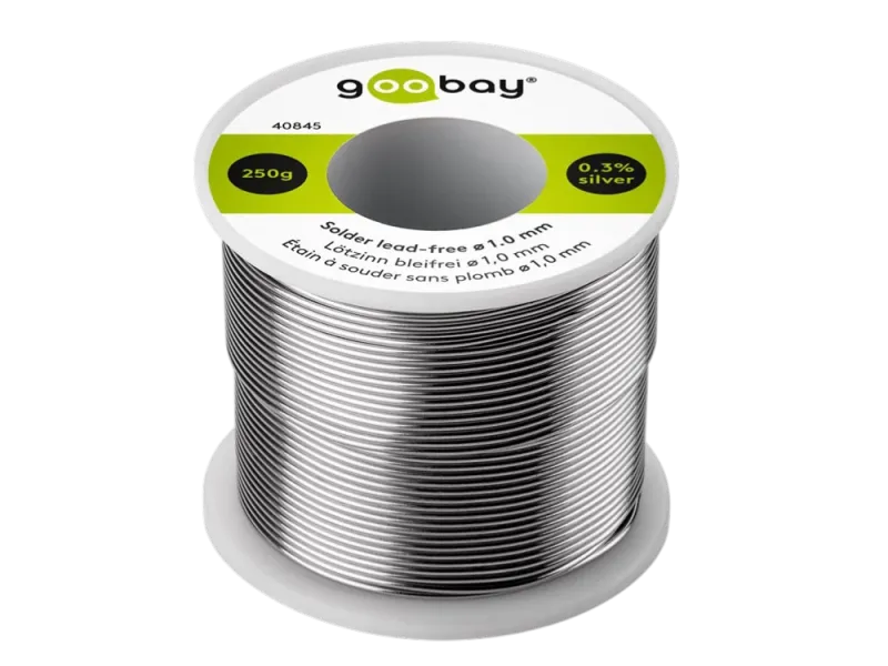 Solder / Solder Wire, Lead-free , ø 1.0 mm, 250 g