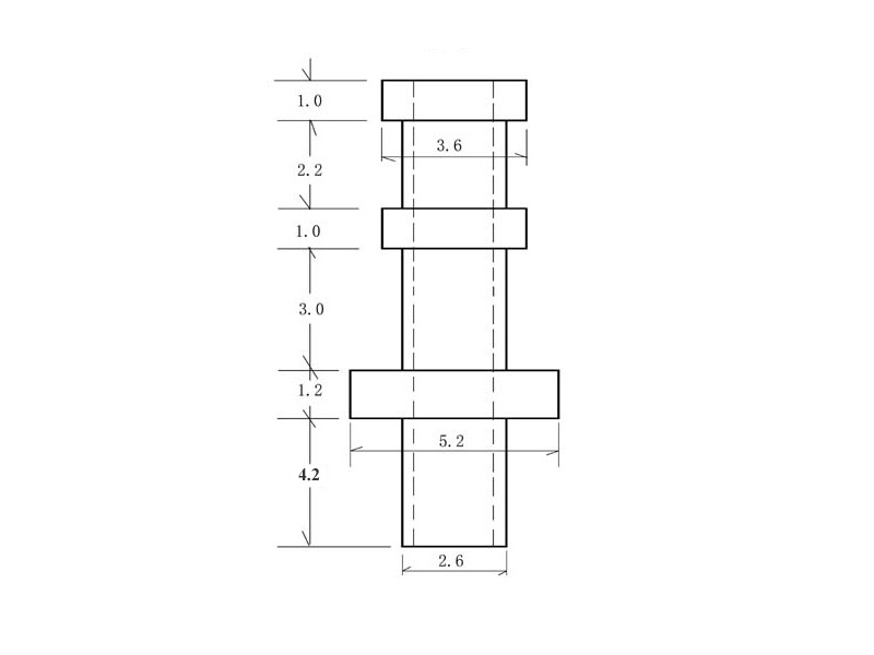 Turret Tube-Town Type 42 - 100 pcs