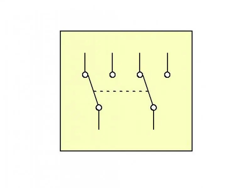 Kippschalter APEM 646 H/2 - 2-Pol Wechsler, EIN-EIN