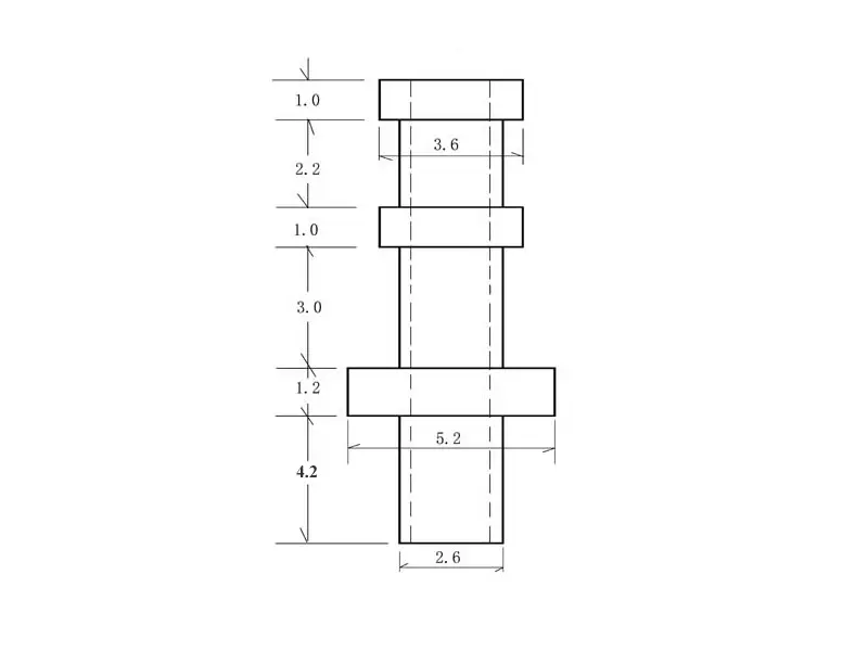 Turret Tube-Town Type 42 - 25 Stück GOLD