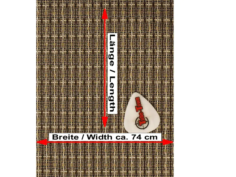 Grillcloth Tube-Town Vintage Gold - 74 x 100 cm