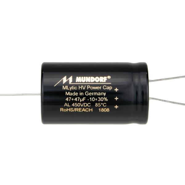Mundorf MLytic HV 100+100µF @ 450 V
