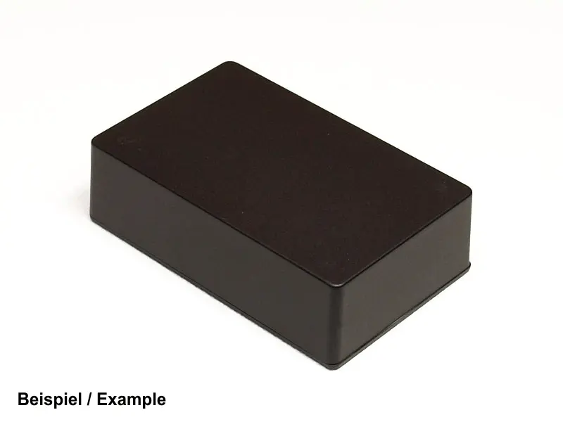 Hammond Druckguss 1590BBSBK - SCHWARZ