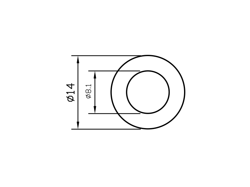 Washer for Alpha 24mm Potentiometer