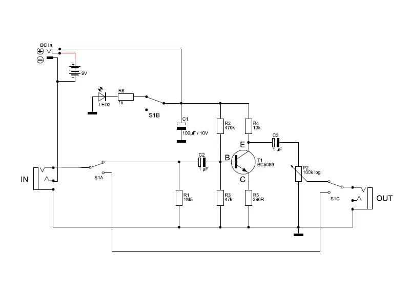 Kit G-Force One - Guitar Booster