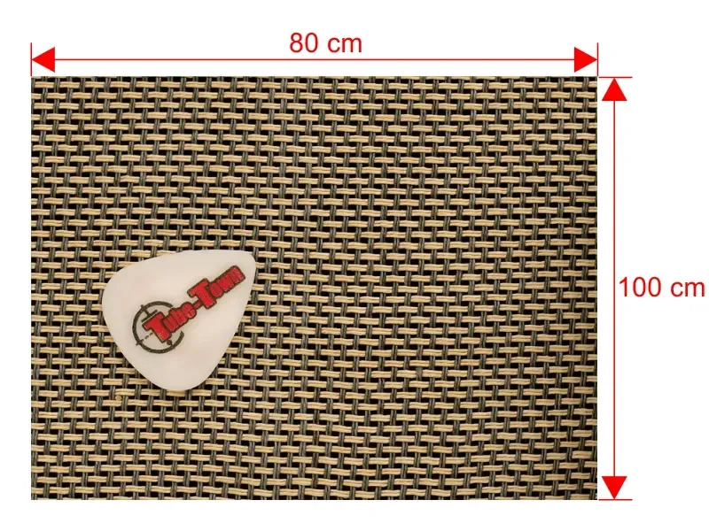 Frontbespannung British JTM30 Black + Tan - 80 x 100 cm