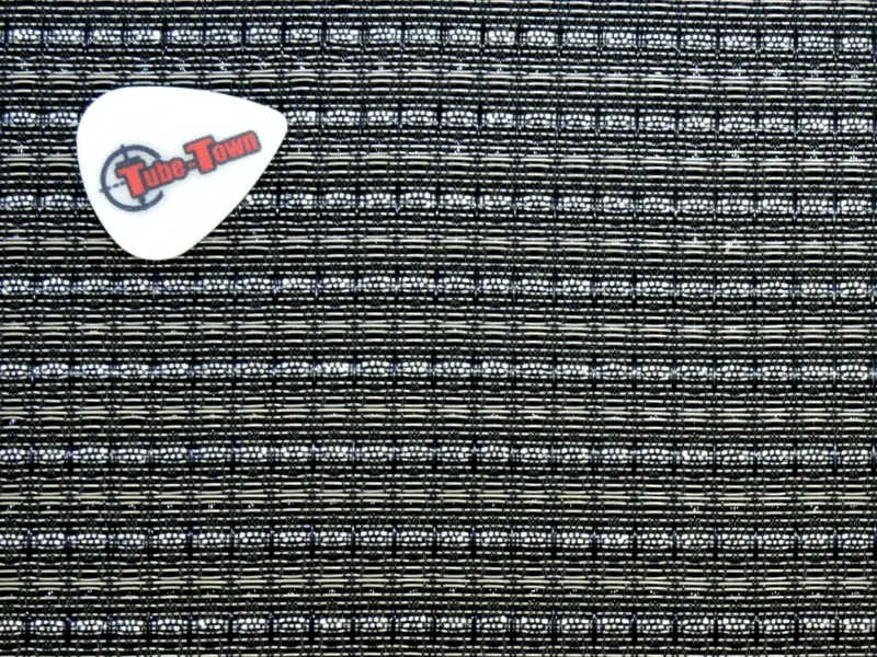 Frontbespannung Ampeg Black-Silver MUSTER