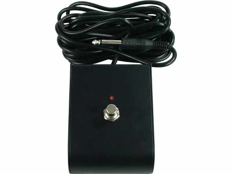 Fußschalter, Marshall-Stil, 1-fach mit LED, EIN-AUS