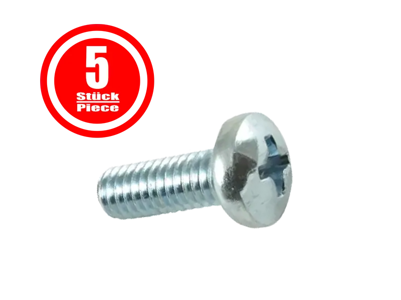 Kreuzschlitzschraube UNC 10/32 x 1/2, 5er-Pack