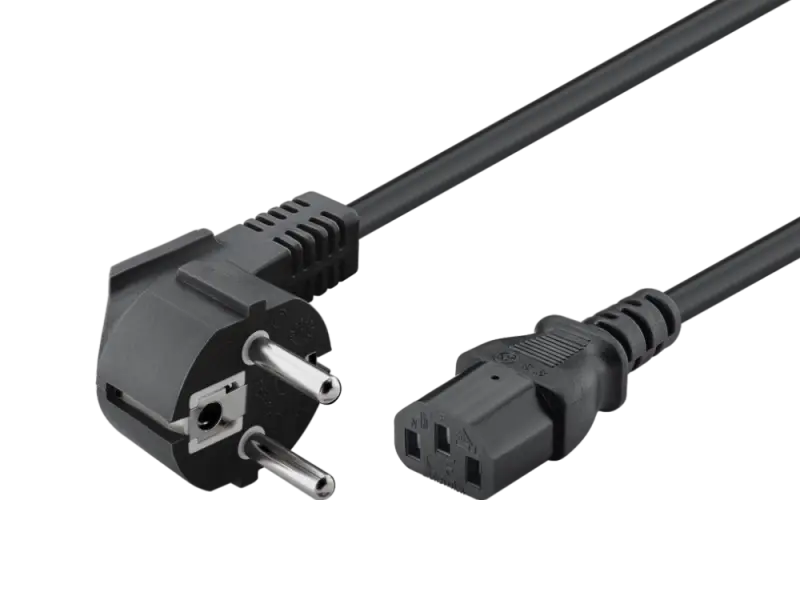 Power Cord 5 m, black