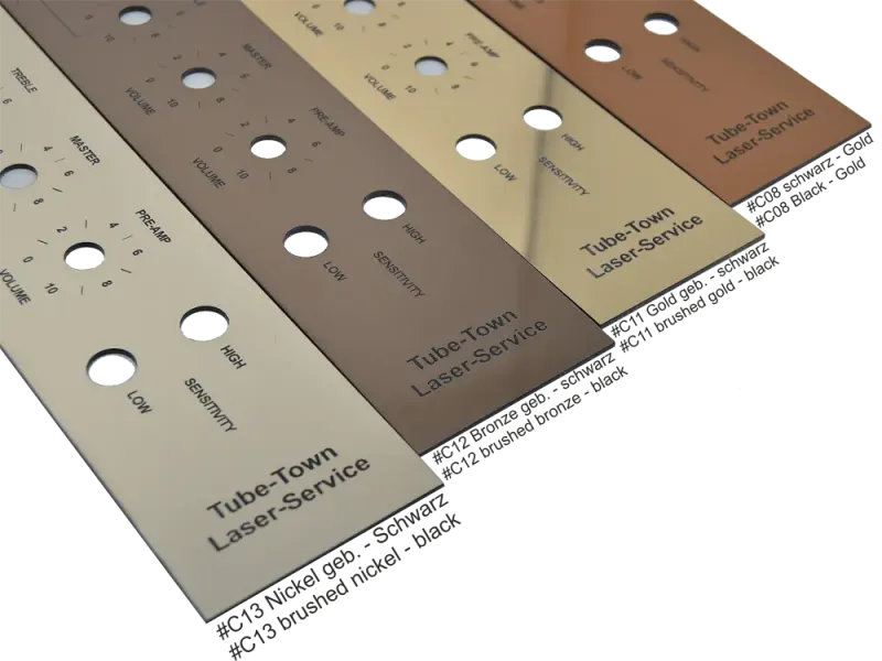 Custom Shop Faceplate Standard - 600 mm