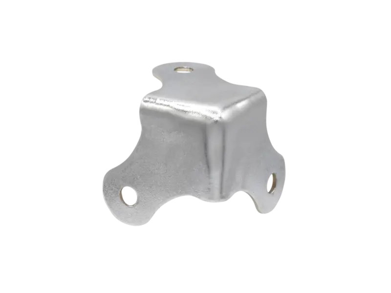 Gehäuseecke, dreischenkelig, silber, klein