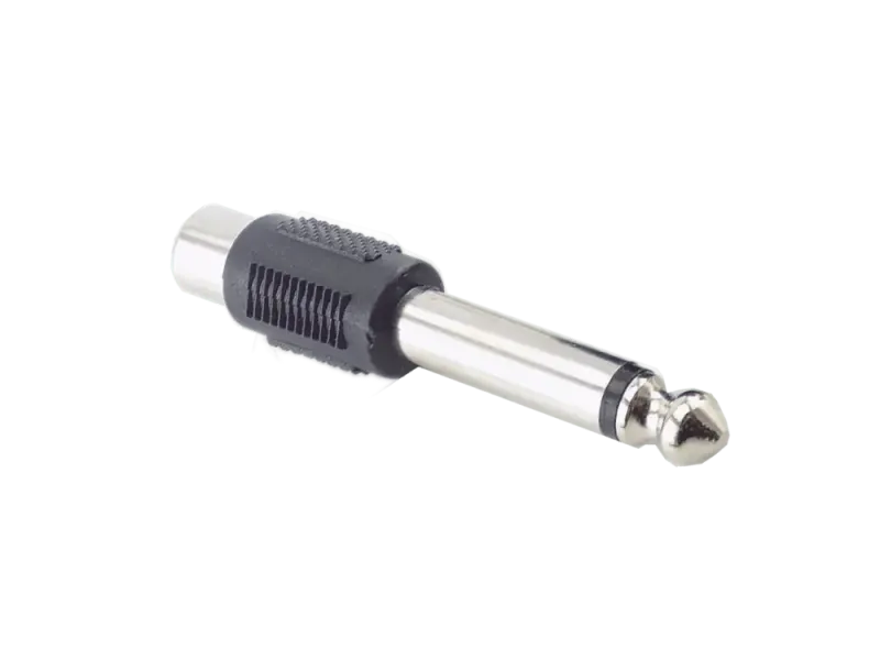 Adapter - Cinch female auf 6,3 mm Mono Klinke