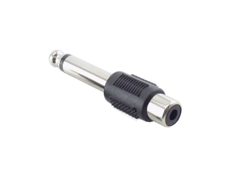 Adapter - Cinch female auf 6,3 mm Mono Klinke