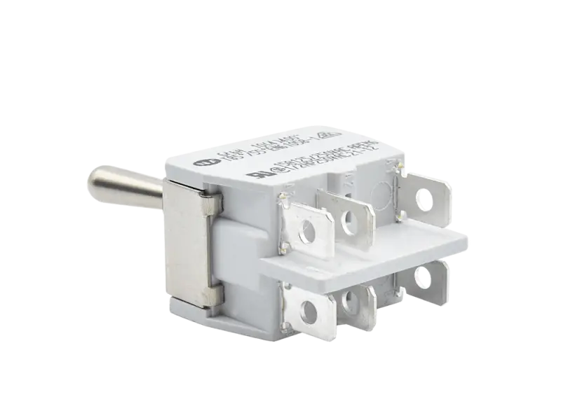 Kippschalter APEM 646 H/2 - 2-Pol Wechsler, EIN-EIN