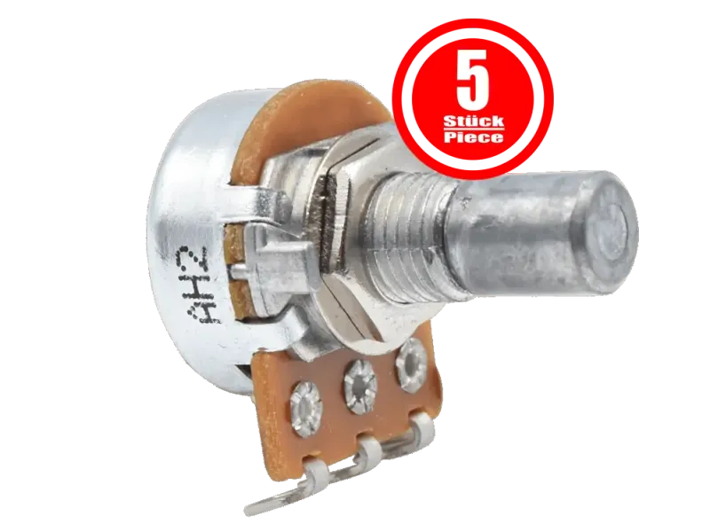 Alpha Potentiometer 1 MOhm log / 16 mm - Pack of 5