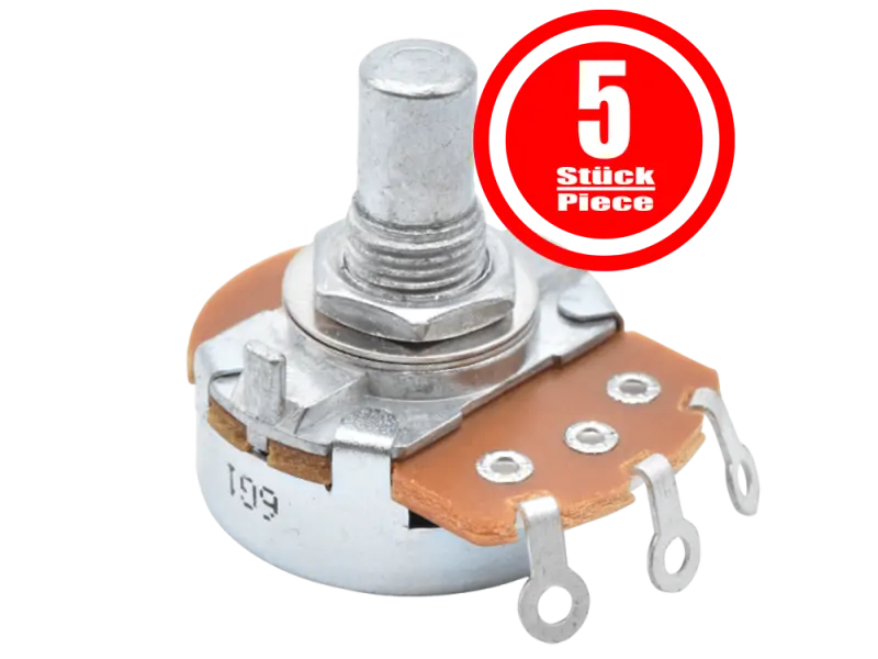 Alpha 1 MOhm log / Audio, 3,8" - Pack of 5