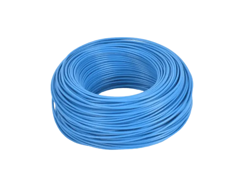 Schaltleitung H05V-U 1mm², starr / 100 m Ring, blau