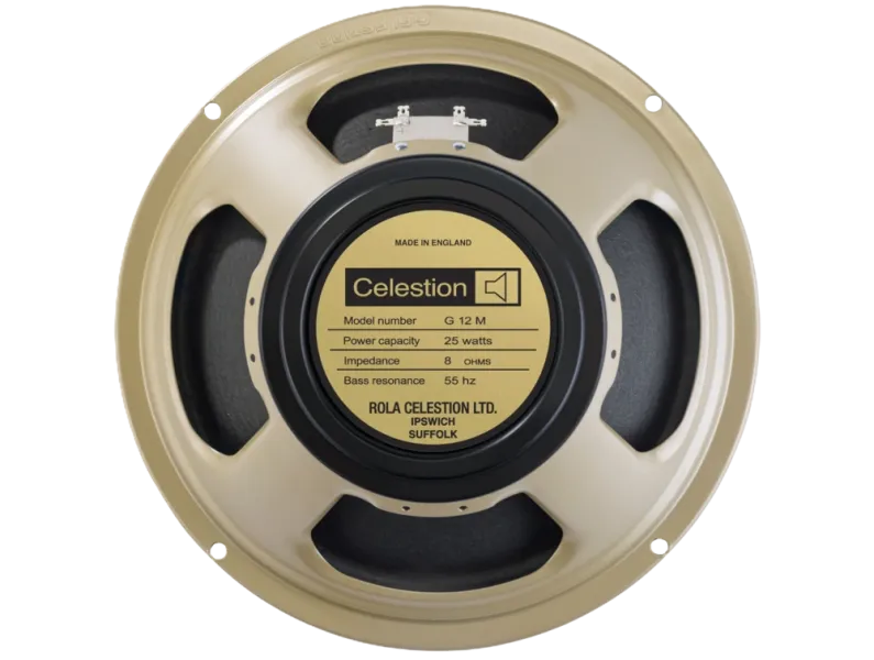 Celestion G12M (55) Heritage Blackback 12" / 25 W / 8 Ohm - MADE IN UK