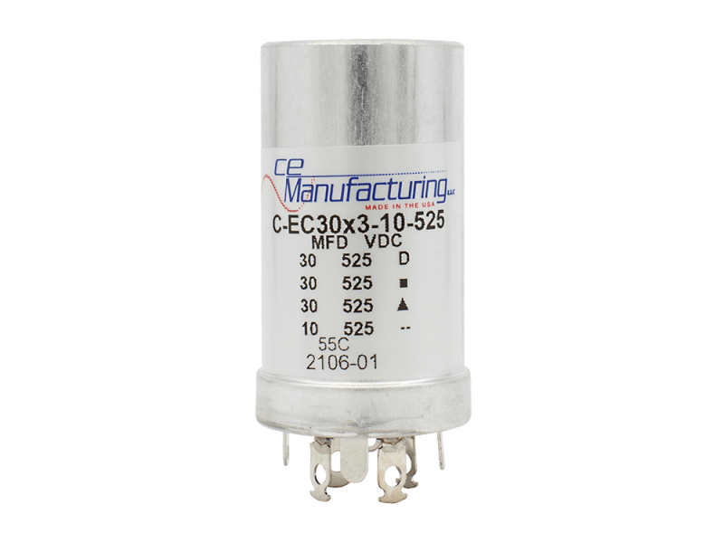 Kondensator, radial 30/30/30/10uF - 525 V