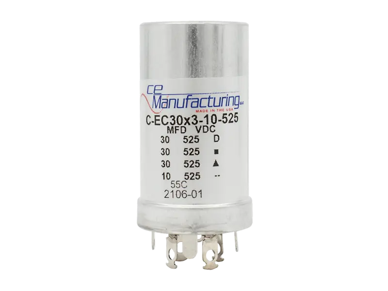 Kondensator, radial 30/30/30/10uF - 525 V