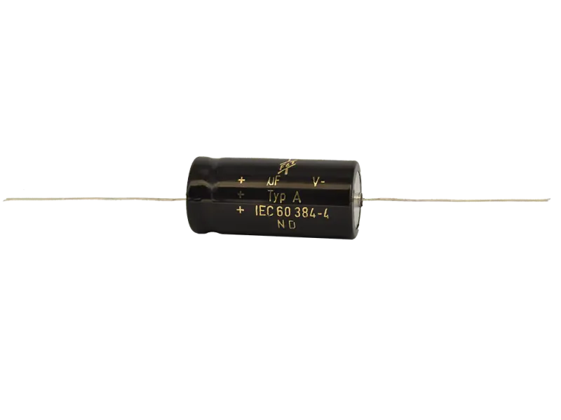 F+T 22 µF @ 350 Volt, axial