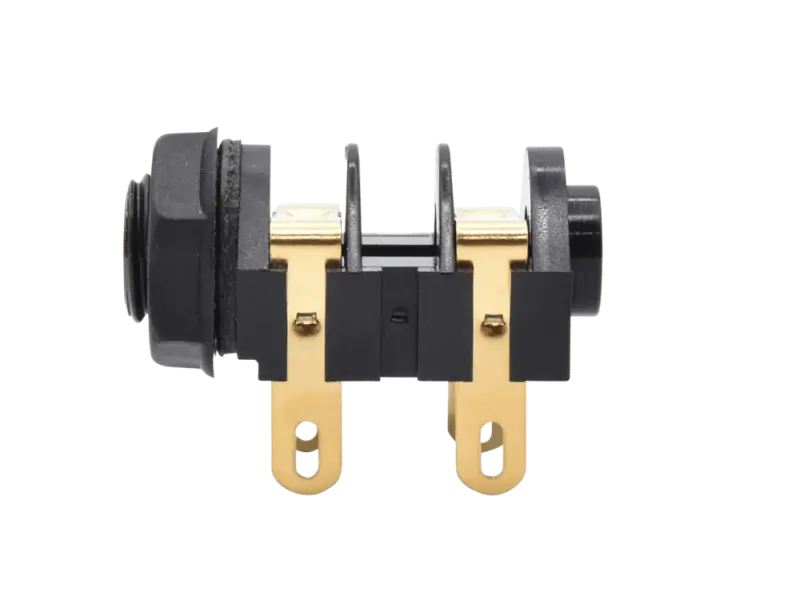 Cliff 11607 6,3 mm mono jack, gold plated